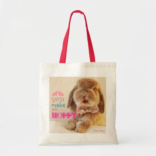 Je maakt me hopeloos tote bag (Voorkant)
