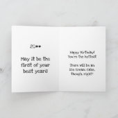 Je maakt me nat, PS: Gefeliciteerd Kaart (Binnen)