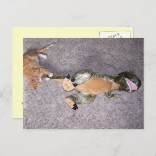 je maakt me niet bang Briefkaart (Voorkant / Achterkant)