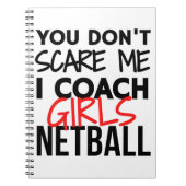 Je maakt me niet bang dat ik meisjes trakteer. notitieboek (Voorkant)