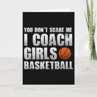 Je maakt me niet bang, ik coach meisjes Sketll Coa Kaart