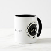 Je maakt me niet bang, ik heb dochters! mok (Voorkant rechts)