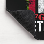 Je maakt me niet bang, mijn man is Afghaanse veter Muismat (Hoek)