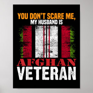 Je maakt me niet bang, mijn man is Afghaanse veter Poster