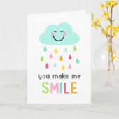 Je maakt me vriendschapsvriendinnen, bedankt kaart (Gele Bloem)