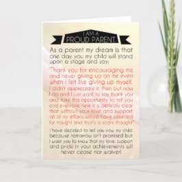 Je maakt me zo trots bedankkaart