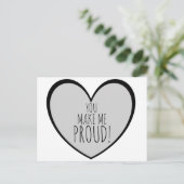 JE MAAKT MIJ VERTROUWEN... BRIEFKAART (Staand voorkant)