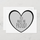 JE MAAKT MIJ VERTROUWEN... BRIEFKAART (Voorkant / Achterkant)