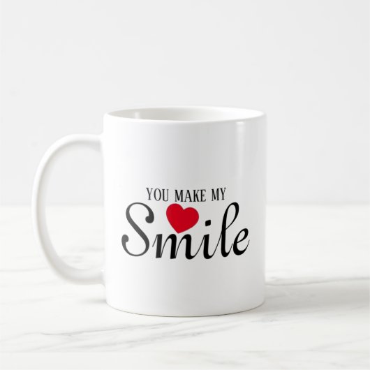 JE MAAKT MIJN GLIMLACH KOFFIE MOK (Links)