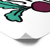 Je maakt mijn hart een biet overslaan poster (Hoek)