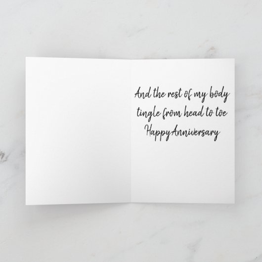 JE MAAKT **MIJN HART GAAT BOOM** JUBILEUM KAART (Binnen)