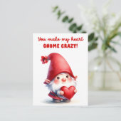 Je maakt mijn hart gek feestdagenkaart (Staand voorkant)