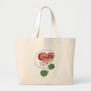 je maakt mijn hart grote tote bag