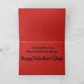 Je maakt mijn hart Saur Kaart (Binnen)