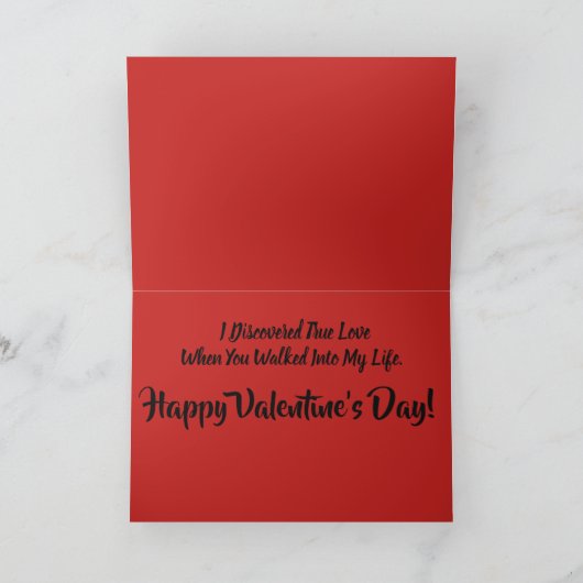 Je maakt mijn hart Saur Kaart (Binnen)