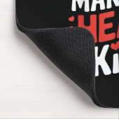 Je maakt mijn hart Skibidi Valentijnsdag Mannen en Muismat (Hoek)