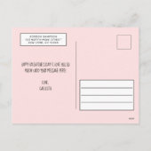 Je maakt mijn hartenknipperende ijs-Valentijnsdag Feestdagenkaart (Achterkant)