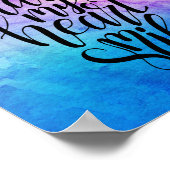 Je maakt mijn hartglimlach-Poster Poster (Hoek)