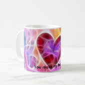 Je maakt mijn hartgloed Mok (Voorkant links)