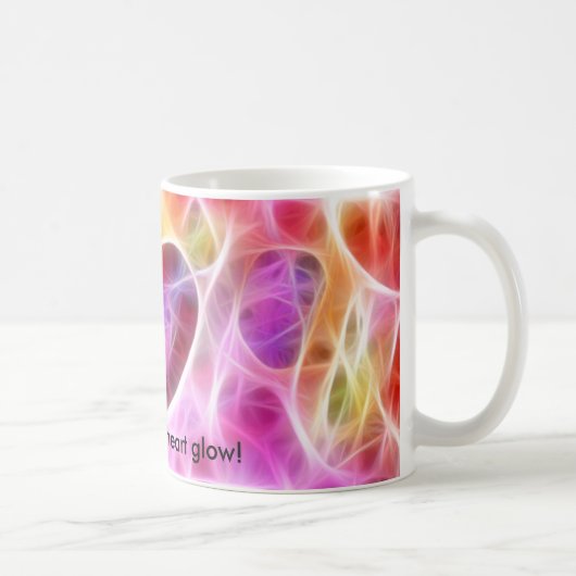 Je maakt mijn hartgloed Mok (Rechts)