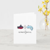 Je maakt mijn hartpingbriefkaart kaart (Gele Bloem)