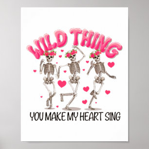 Je maakt mijn hartspier Valenti Poster