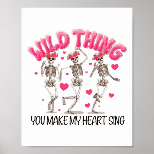 Je maakt mijn hartspier Valenti Poster (Voorkant)
