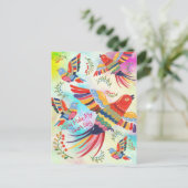 Je maakt mijn hartstikke versiering van de kunst v briefkaart (Staand voorkant)