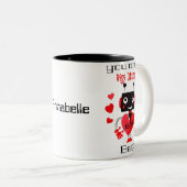 Je maakt mijn Heart Beep Mok (Voorkant rechts)