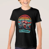 Je maakt mijn Heart Race rode monstertruck Tri-Blend Shirt (Voorkant)