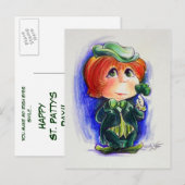 Je maakt mijn Ierse ogen glimlachen - St. Patrick' Briefkaart (Voorkant / Achterkant)
