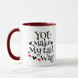 Je maakt mijn staart wakker. Een Valentijn van de  Mok