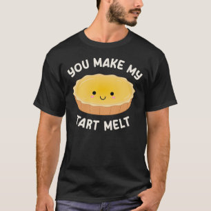 Je maakt mijn taart smelt Schattige kawaii Egg Tar T-shirt