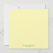 Je maakt mijn Wenskaart van de vogelgriep Kaart (Achterkant)