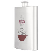 Je maakt Miso Happy Flask Heupfles (Links)