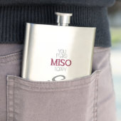 Je maakt Miso Happy Flask Heupfles (Voorbeeld)