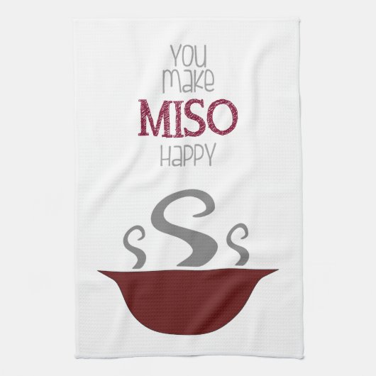 Je maakt MISO Happy Kitchen Towel Theedoek (Verticaal)