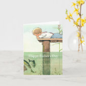 Je maakt opgroeien leuk Vaderdag  Kaart (Gele Bloem)