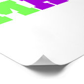 Je maakt regenboogkleuren 2 uit poster (Hoek)