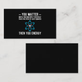 je maakt uit tot je jezelf vermenigvuldigt , maar advieskaart (Voorkant / Achterkant)