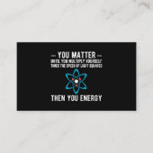 je maakt uit tot je jezelf vermenigvuldigt , maar advieskaart (Voorkant)