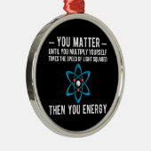 je maakt uit tot je jezelf vermenigvuldigt , maar metalen ornament (Rechts)