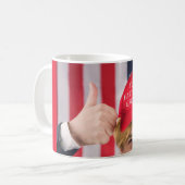 Je maakt vaderschap weer geweldig, Trump Pet Koffiemok (Voorkant links)