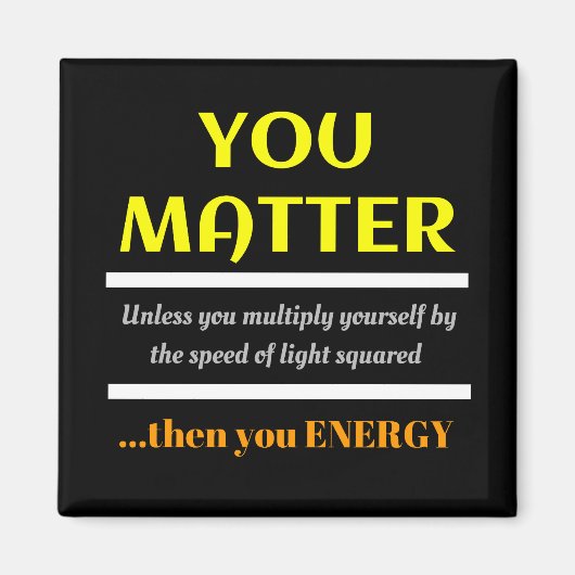 Je maakt wetenschappelijke woordspun magneet (Voorkant)