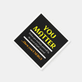 Je maakt wetenschappelijke woordspun servet (Hoek)