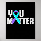 Je maakt zelfmoord poster (Voorkant)