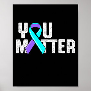 Je maakt zelfmoord poster