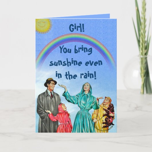 Je maakt Zonnewonden Bedankkaart (Voorkant)