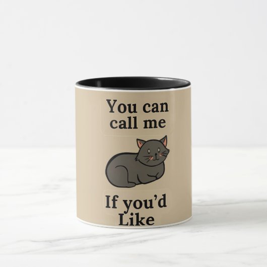 Je mag me bellen als je wilt Kat Mok (Midden)