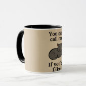 Je mag me bellen als je wilt Kat Mok (Voorkant links)